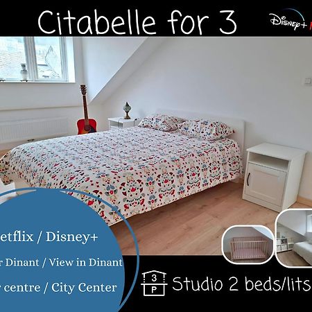 O Reflets - Citabelle For 3 - Studio 2 Beds View "Citadelle" Dinant Exteriör bild